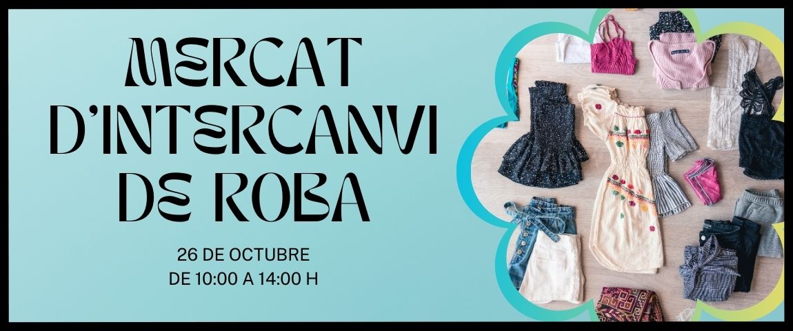 Mercado de intercambio de ropa